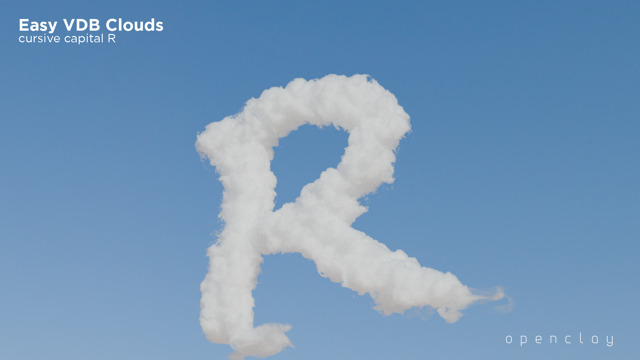 Cursive Capital R